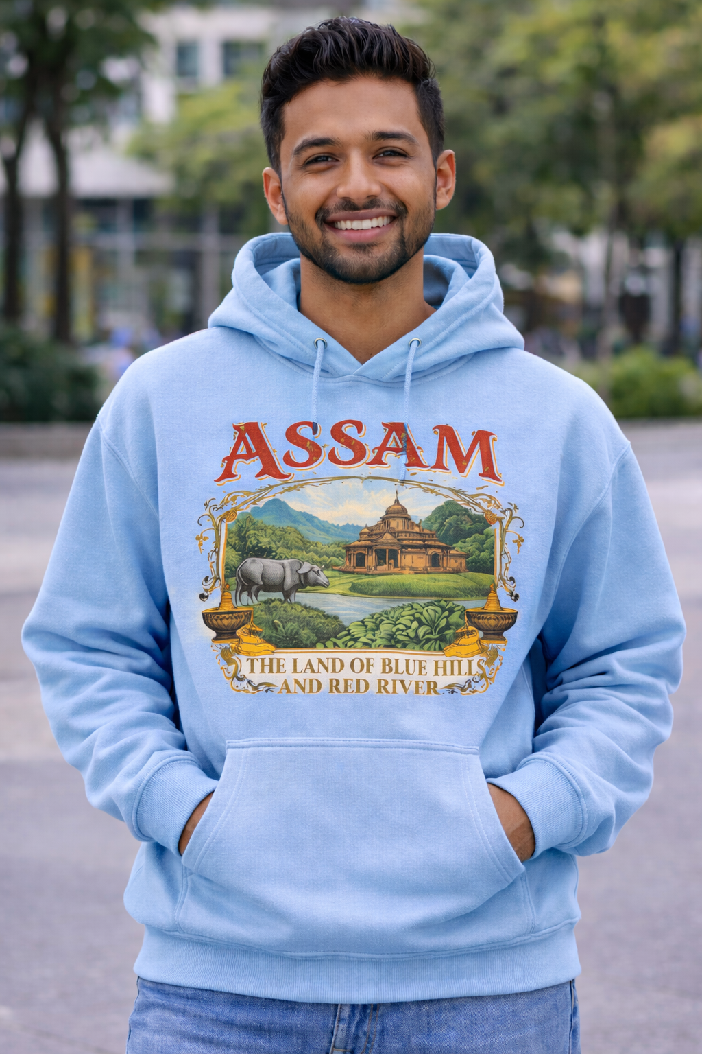Assam Heritage Model Tee