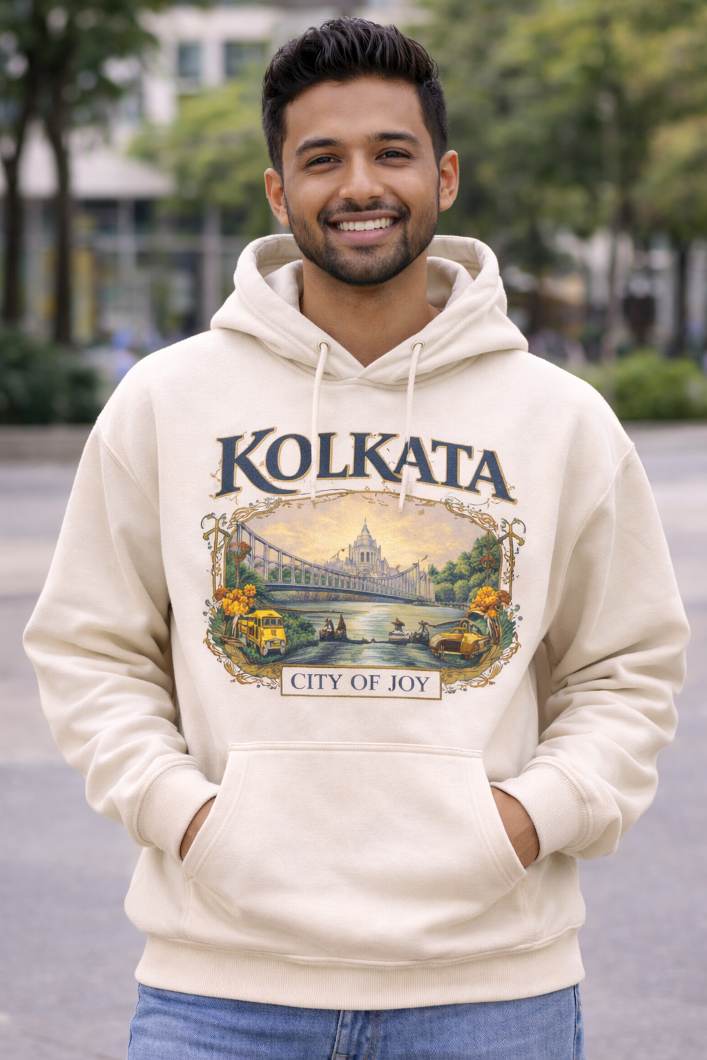 Kolkata Heritage Model Tee